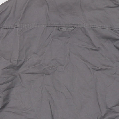 Mens UK Size M Bellfield Grey Bomber Jacket