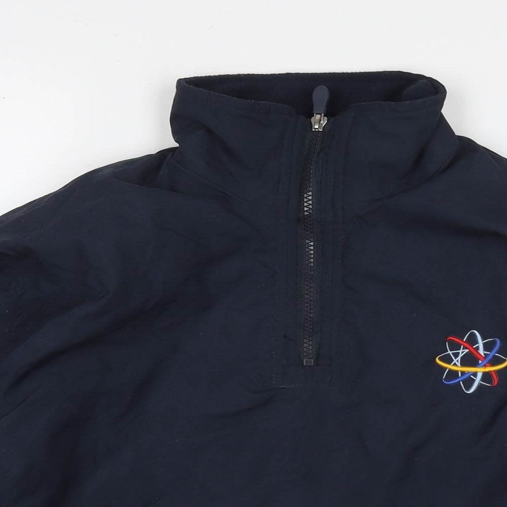 PB Sport Boys Blue Anorak Jacket Size 13 Years Zip