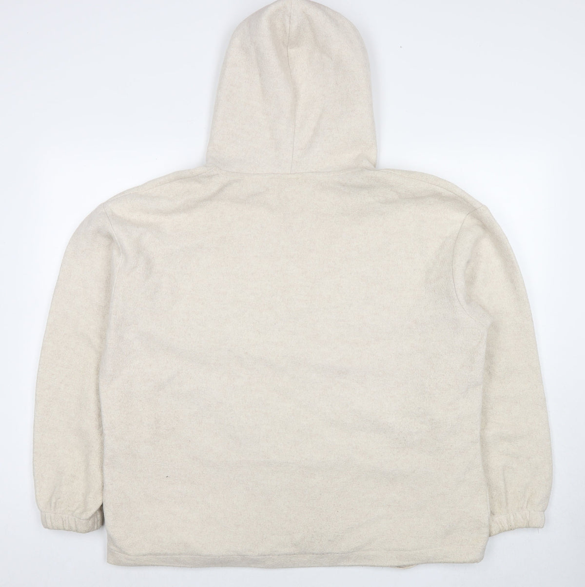 Zara Womens Beige Polyester Pullover Hoodie Size M Pullover