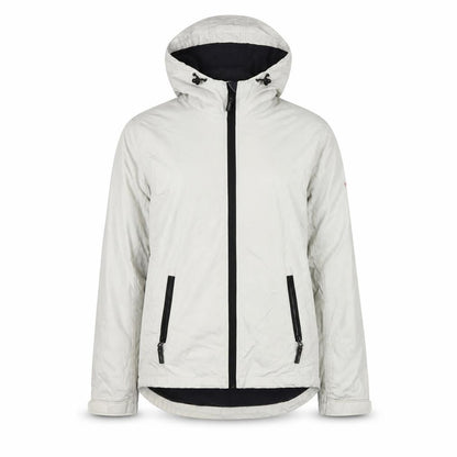 H&M Womens Ivory Jacket Size M Zip