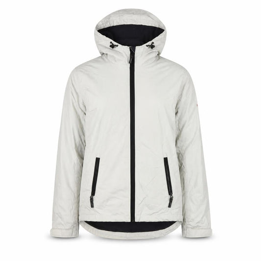 H&M Womens Ivory Jacket Size M Zip