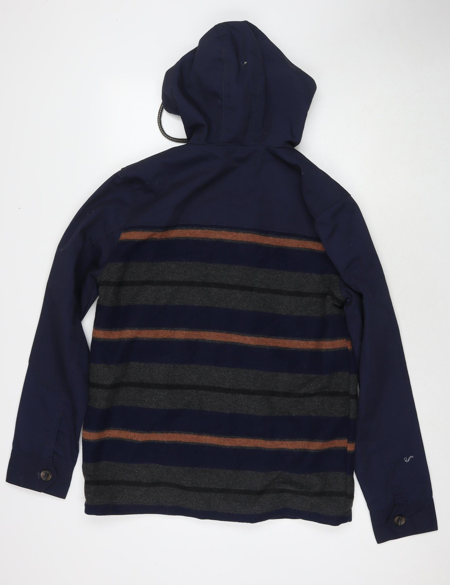 Mens UK Size M Bellfield Blue Parka Coat