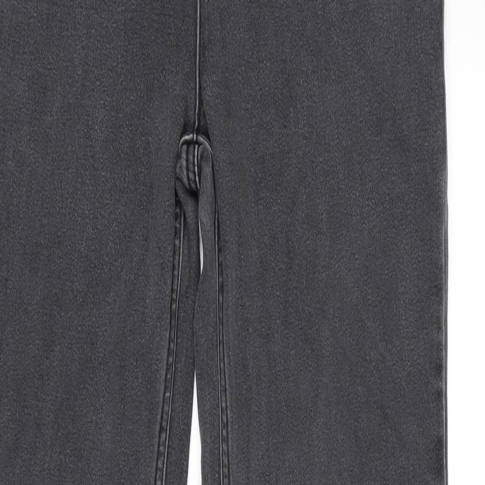 Womens UK Size 8 Marks and Spencer Regular Fit Straight Grey Jeans