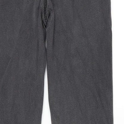 Womens UK Size 8 Marks and Spencer Regular Fit Straight Grey Jeans