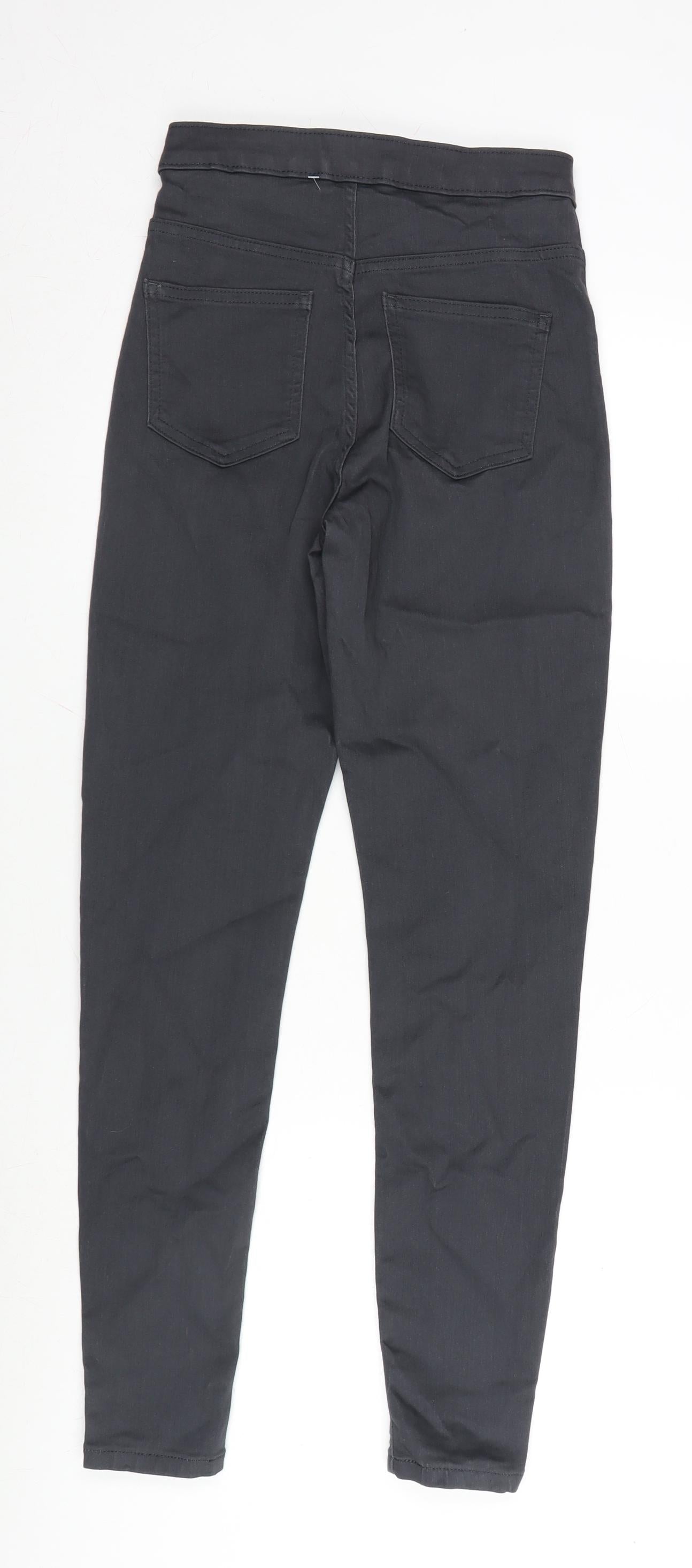 Womens UK Size 8 Marks and Spencer Regular Fit Skinny Grey Jeans