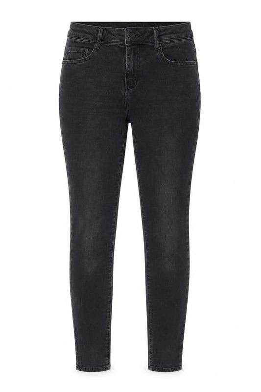 Womens UK Size 12 Zara Regular Fit Tapered Grey Jeans
