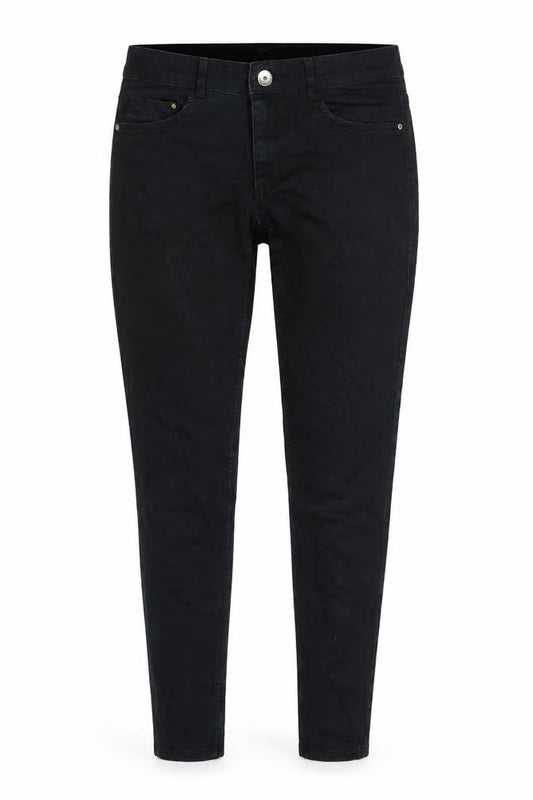 Womens UK Size 12 H&M Regular Fit Tapered Black Jeans