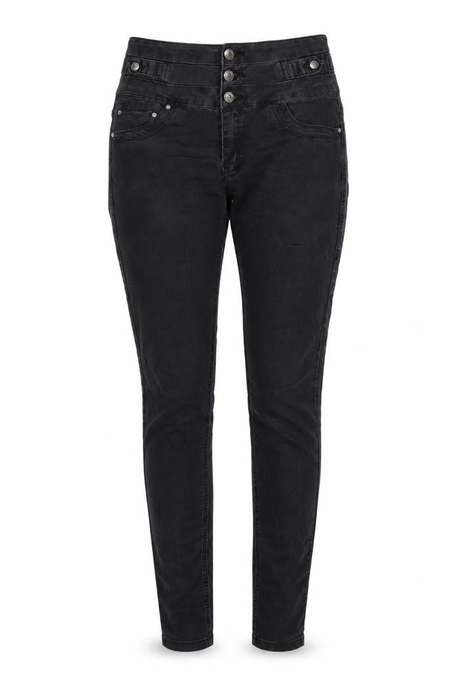 Womens UK Size 8 Denim & Co. Regular Fit Skinny Grey Jeans