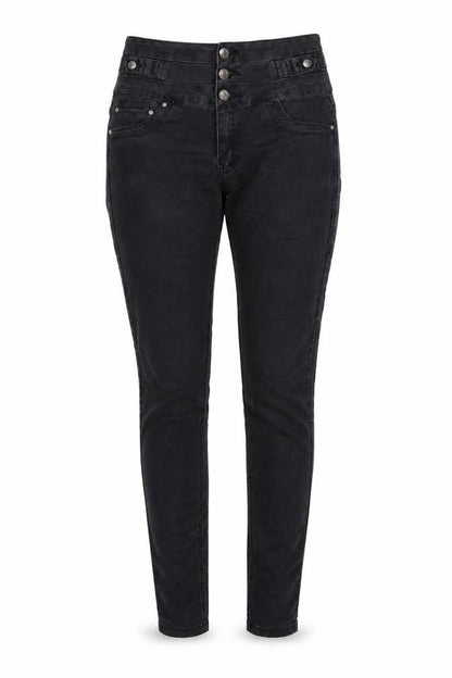 Womens UK Size 8 Denim & Co. Regular Fit Skinny Grey Jeans