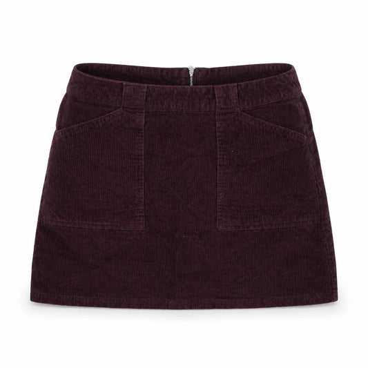 Womens UK Size 14 F&F A-Line Corduroy Skirt