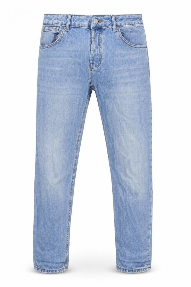 Mens UK Size 34 in ASOS Regular Fit Tapered Blue Jeans