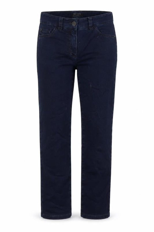 Womens UK Size 8 Gerry Weber Regular Fit Straight Blue Jeans