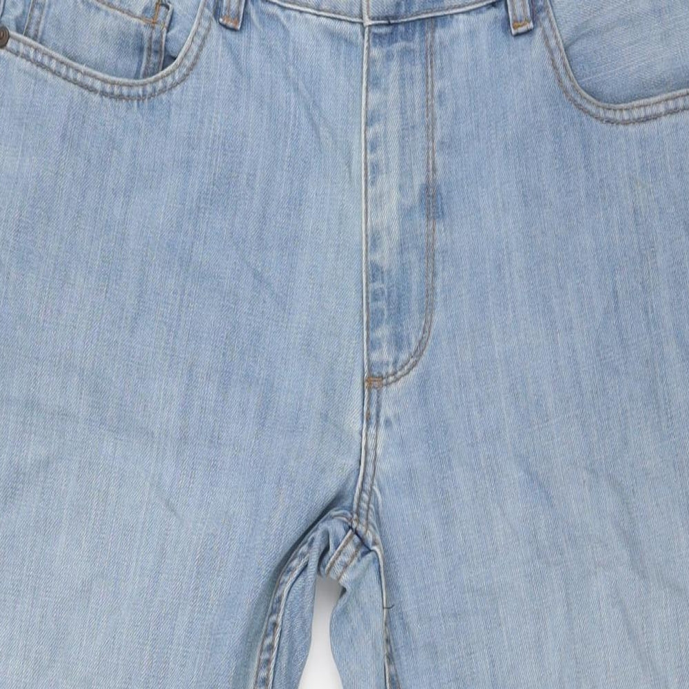 Mens UK Size 32 in NEXT Regular Fit Straight Blue Jeans
