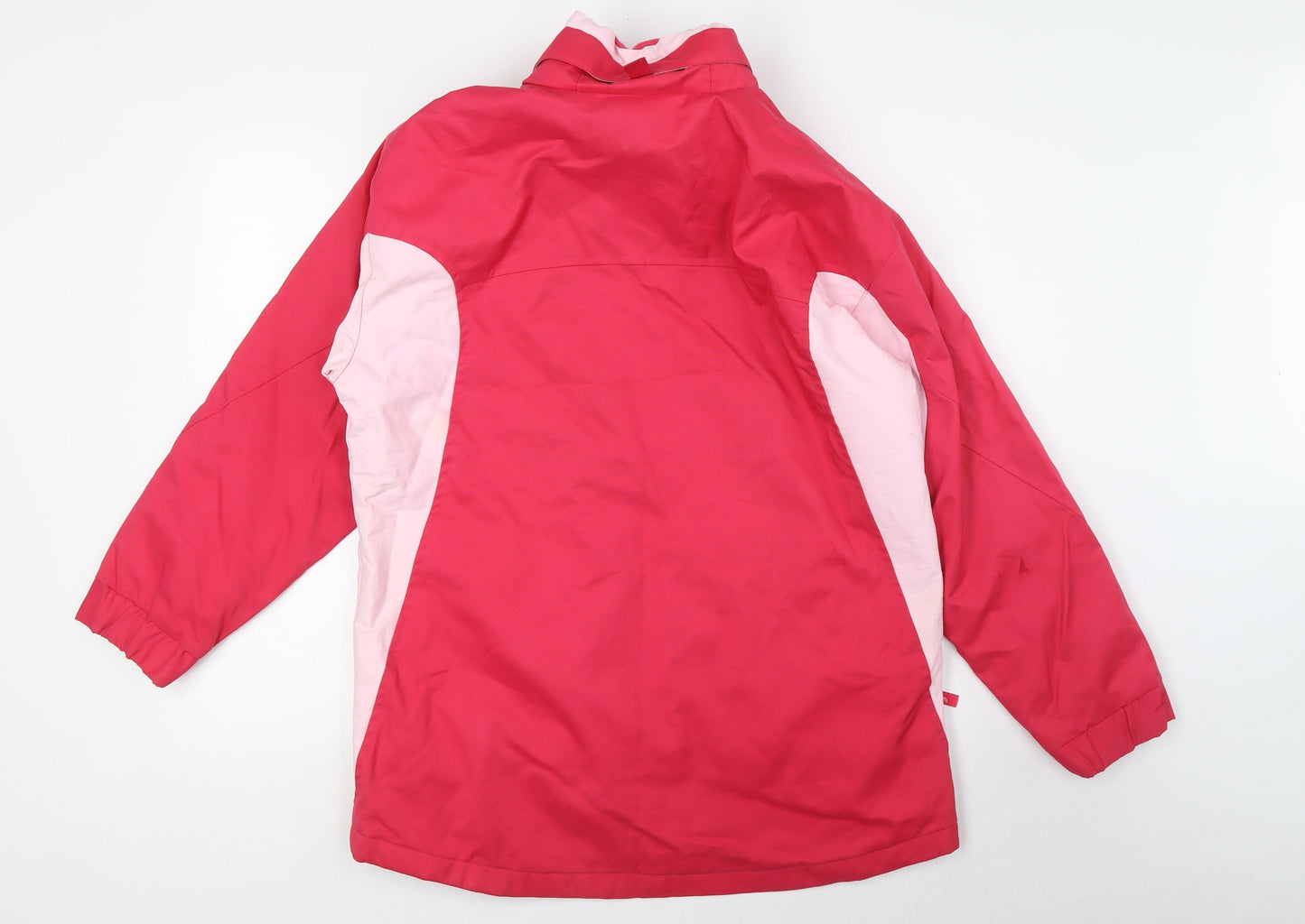 Marks and Spencer Girls Pink Ski Jacket Jacket Size 13-14 Years Zip