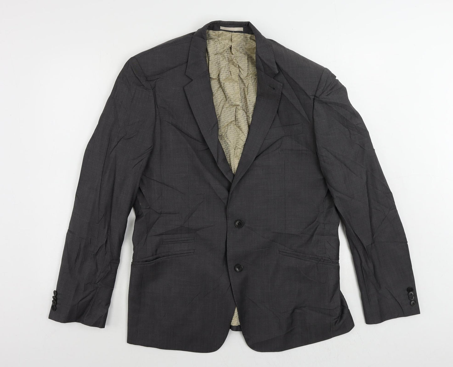 Mens UK Size 42 NEXT Regular Grey Suit Jacket