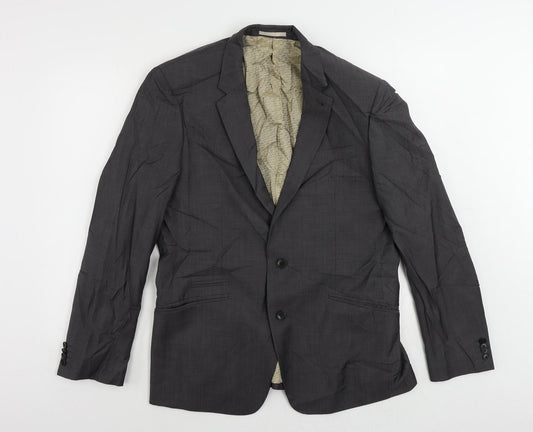 Mens UK Size 42 NEXT Regular Grey Suit Jacket