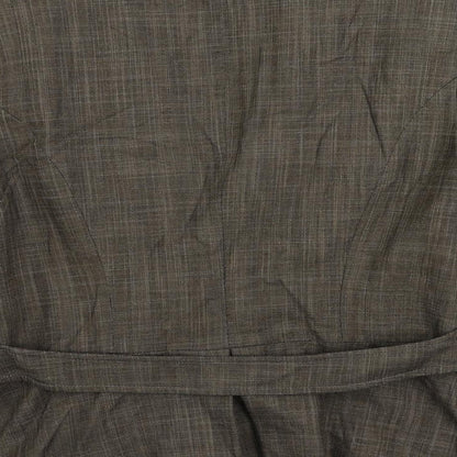 NEXT Womens Brown Jacket Blazer Size 12 Button