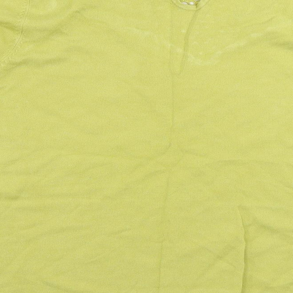Womens UK Size 12 Bonmarché Green Pullover Jumper
