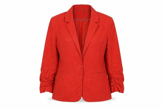 Womens UK Size 10 Fransa Red Jacket
