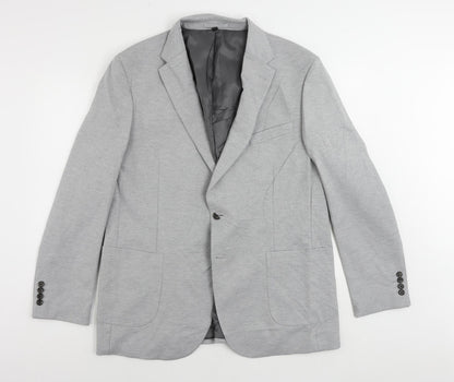 Mens UK Size 46 Marks and Spencer Regular Grey Suit Jacket