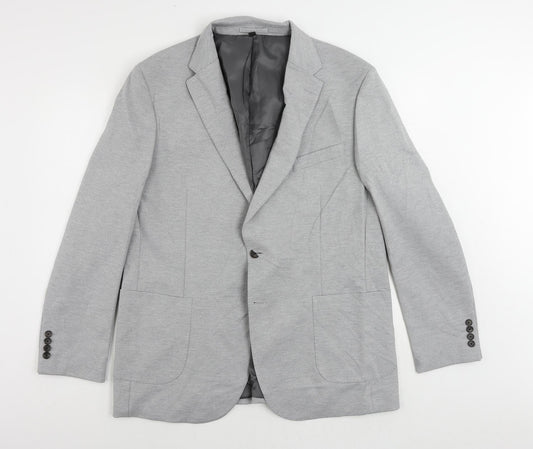 Mens UK Size 46 Marks and Spencer Regular Grey Suit Jacket