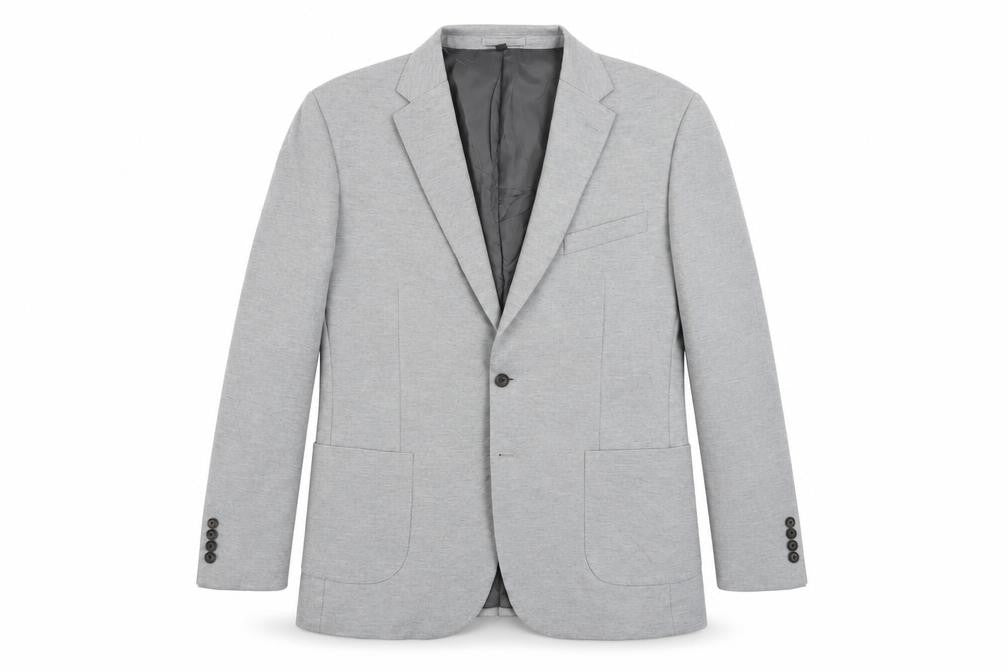Mens UK Size 46 Marks and Spencer Regular Grey Suit Jacket