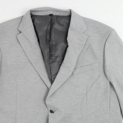 Mens UK Size 46 Marks and Spencer Regular Grey Suit Jacket