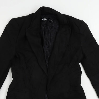 Womens UK Size XS Zara Black Jacket