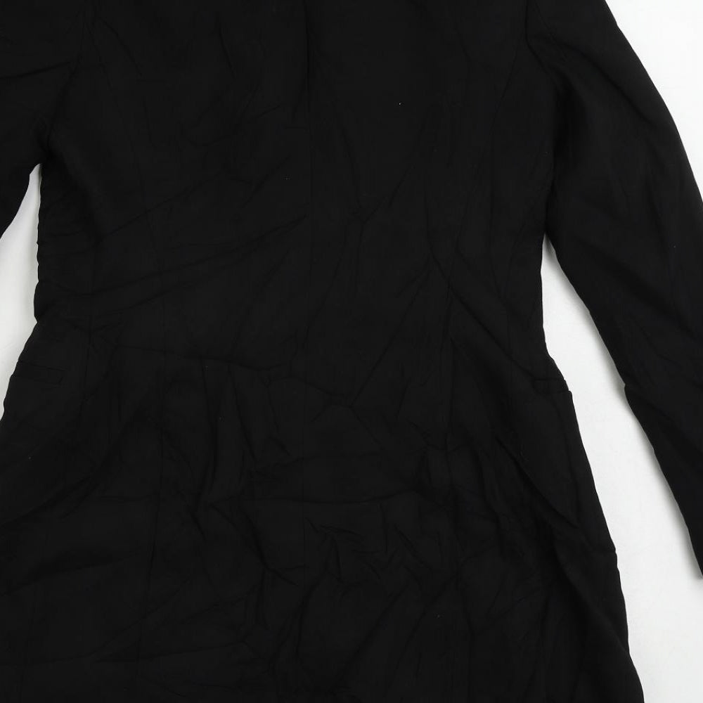 Womens UK Size XS Zara Black Jacket
