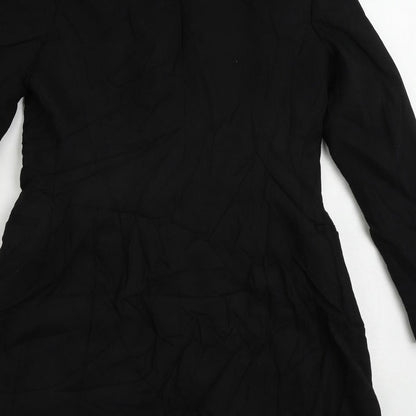 Womens UK Size XS Zara Black Jacket