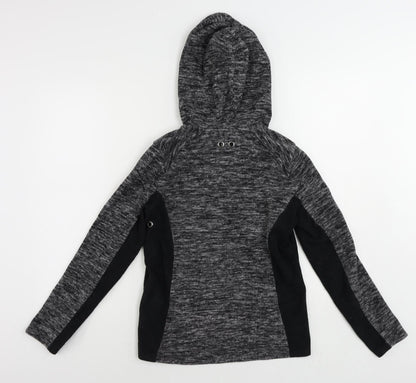 NEXT Womens Grey Jacket Size 8 Zip - Hooded