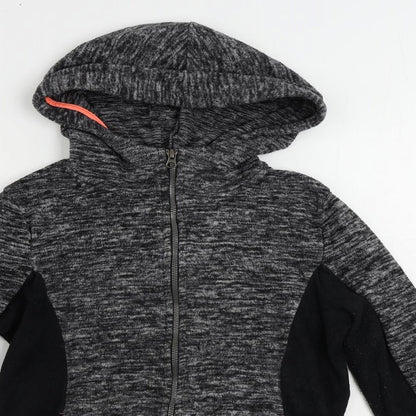 NEXT Womens Grey Jacket Size 8 Zip - Hooded
