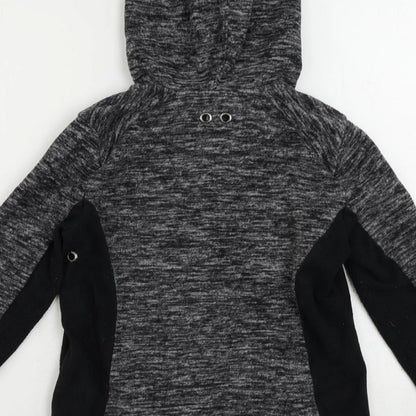 NEXT Womens Grey Jacket Size 8 Zip - Hooded