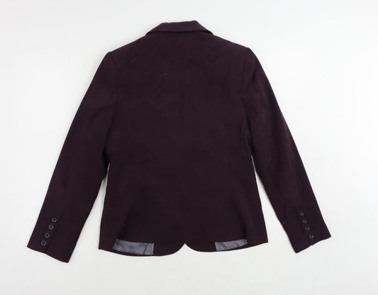 Womens UK Size 10 EWM Purple Jacket