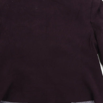 Womens UK Size 10 EWM Purple Jacket