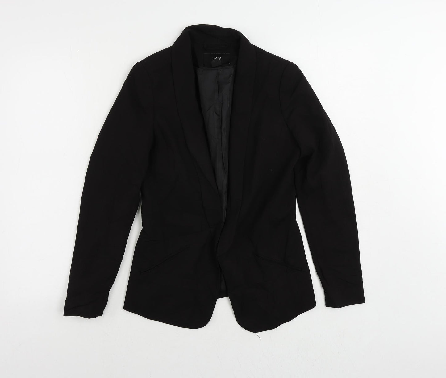 Womens UK Size 6 H&M Black Jacket