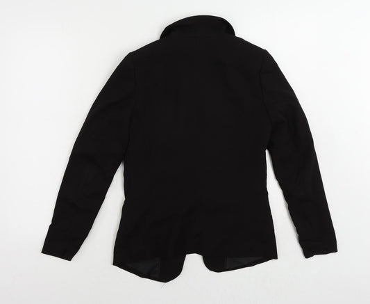 Womens UK Size 6 H&M Black Jacket