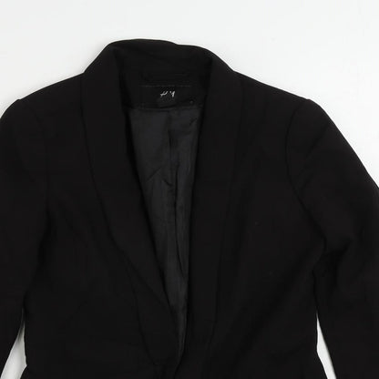 Womens UK Size 6 H&M Black Jacket