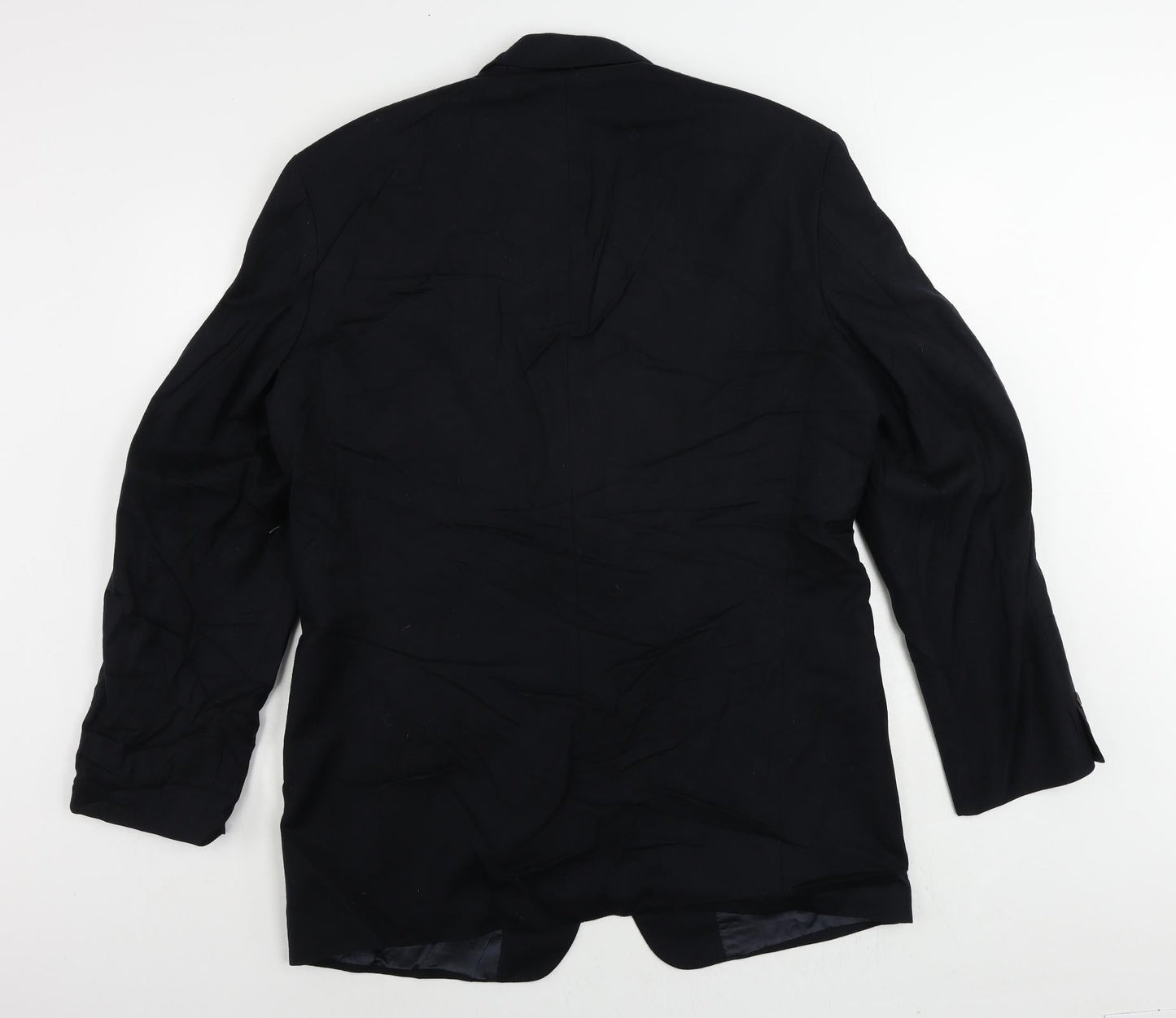 Mens UK Size 44 St Michael Regular Blue Suit Jacket