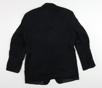 Mens UK Size 44 St Michael Regular Blue Suit Jacket