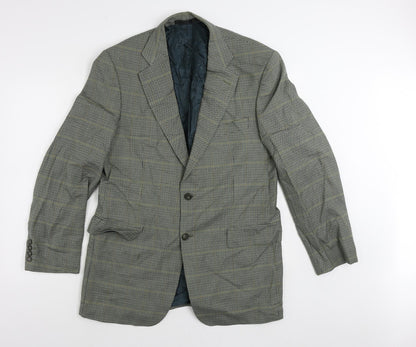 Mens UK Size 42 Marks and Spencer Regular Green Suit Jacket