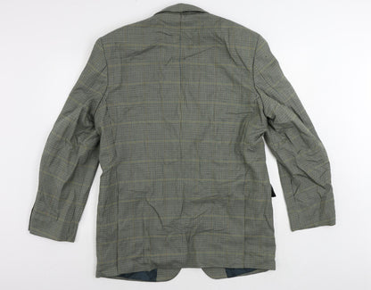 Mens UK Size 42 Marks and Spencer Regular Green Suit Jacket