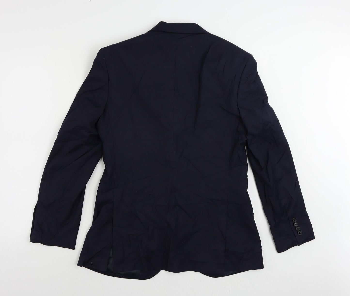 Mens UK Size 38 Marks and Spencer Regular Blue Suit Jacket