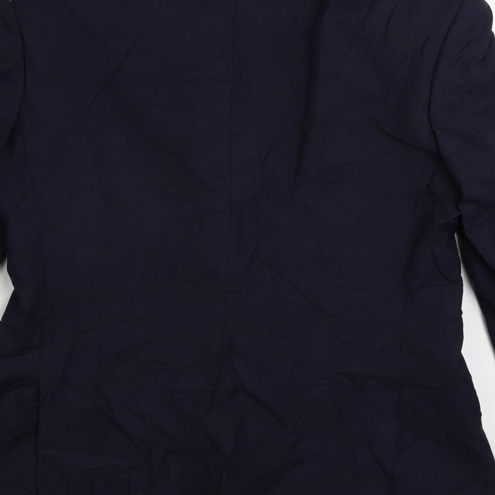 Mens UK Size 38 Marks and Spencer Regular Blue Suit Jacket