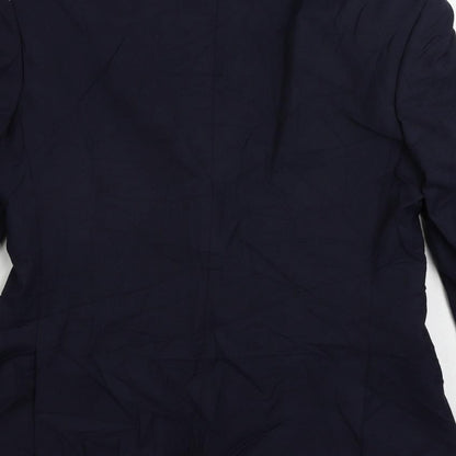 Mens UK Size 38 Marks and Spencer Regular Blue Suit Jacket