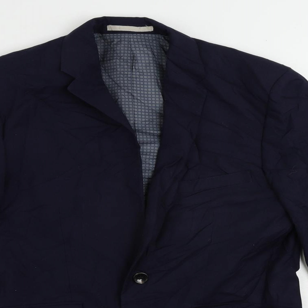 Mens UK Size 38 Burton Regular Blue Suit Jacket