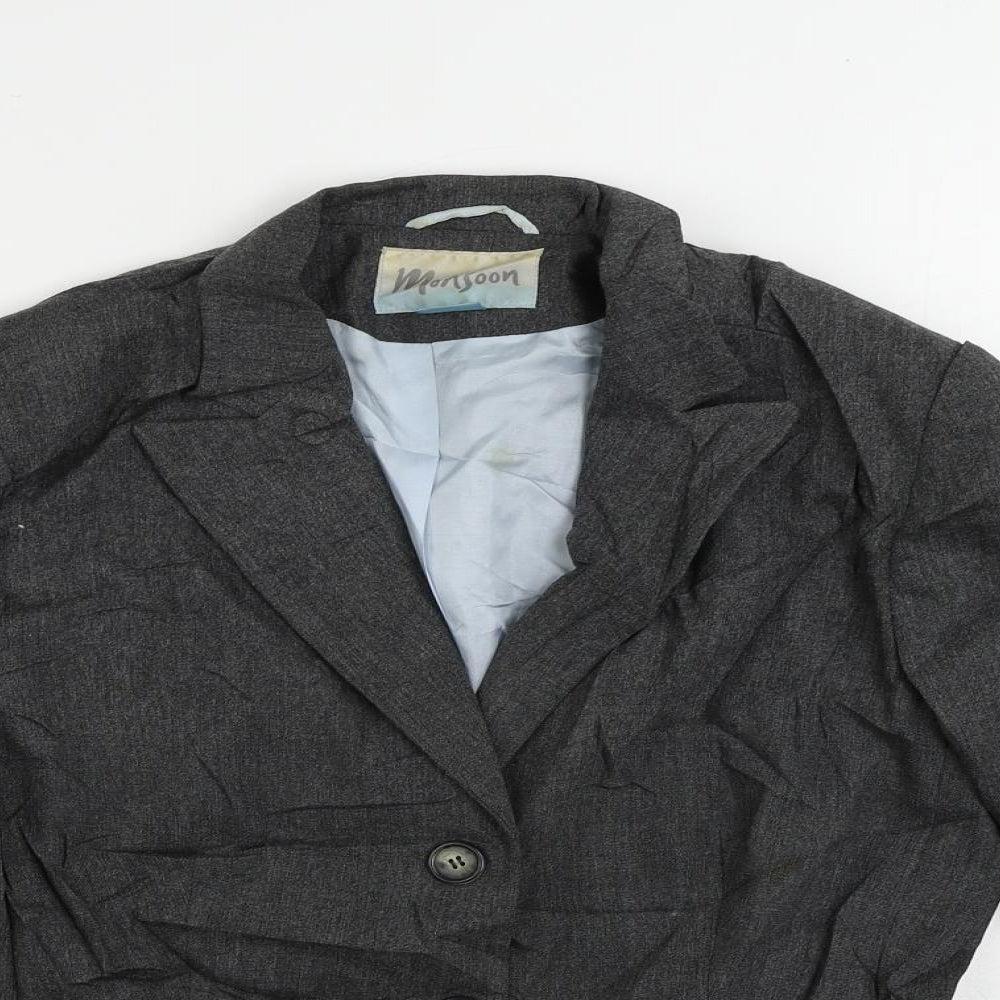 Womens UK Size 14 Monsoon Grey Jacket