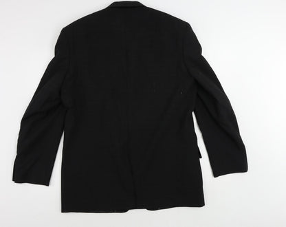 Mens UK Size 42 NEXT Regular Black Suit Jacket