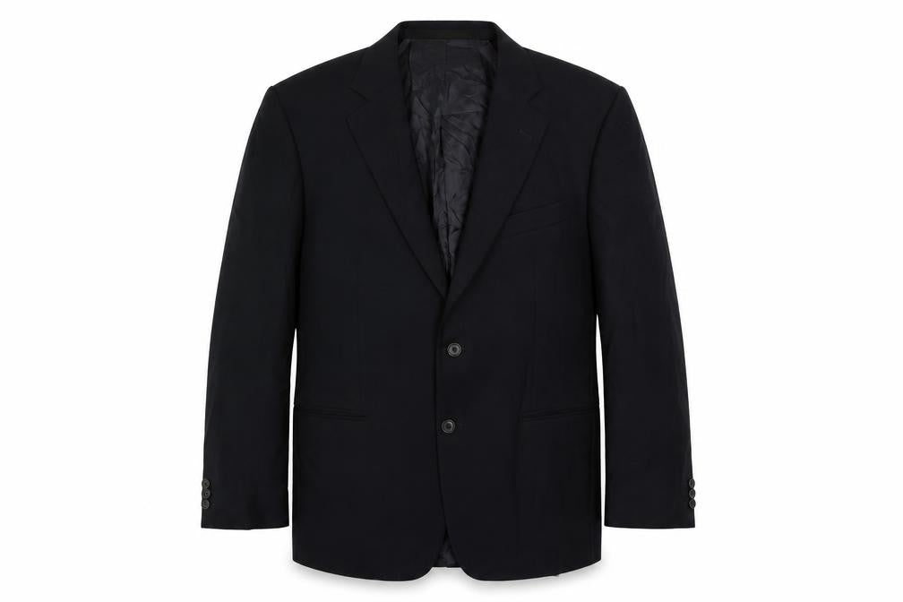 Mens UK Size 46 Marks and Spencer Regular Blue Suit Jacket