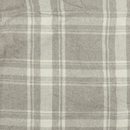 Arket Womens Grey Plaid Jacket Size 10 Button - Shacket